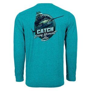 NWT! Long sleeve Fishing Sailfish T-Shirt Levelwear activewear. Retail: $35 LOOK